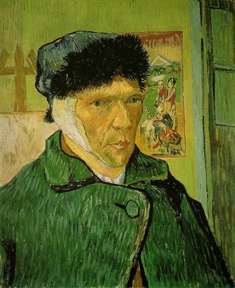 Autoportrait à l’oreille bandée de Vincent van Gogh